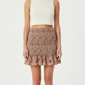 Veronica Beard 100% cotton mini skirt size 0